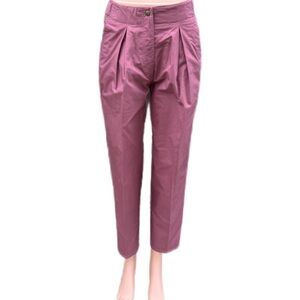 Christian Dior ~ Size 4 ~ Vtg ~ Actifs Wide Leg Purple Cropped Pants Trouser
